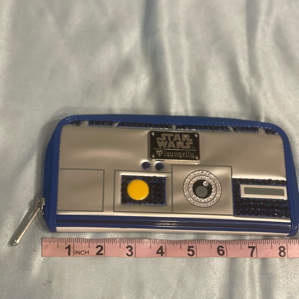 Loungefly R2D2 crystallized wallet - Picture 2 of 5